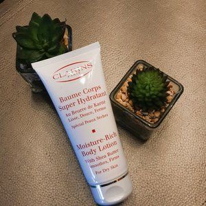 NWT Clarins Moisture-Rich Hydrating Body Lotion - 100 mL/3.5 Oz
